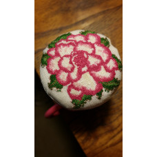 Pink Picotee Begonia Sewing Clamp